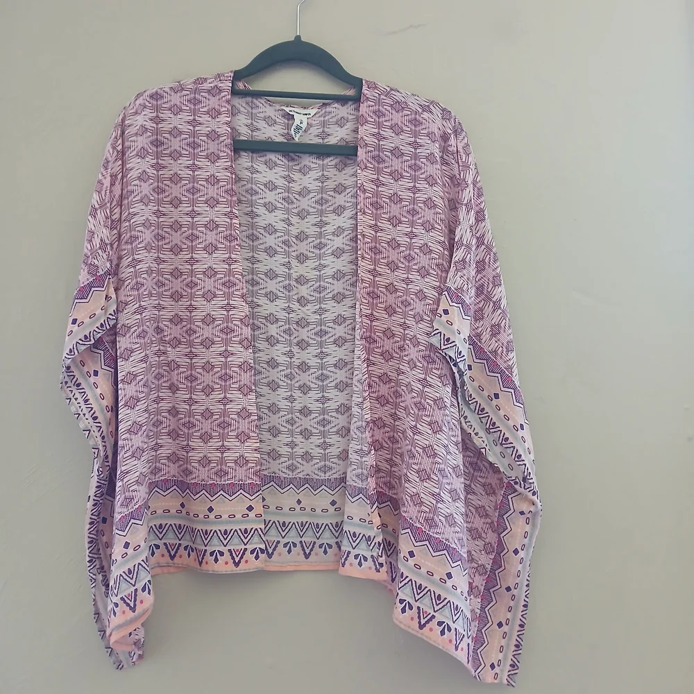 Bethany Mota Purple Kimono Shrug Size S - Picture 1 of 8